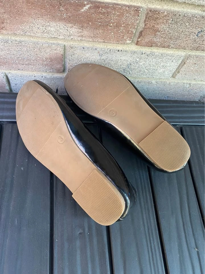 Gap Kids Black Ballet Flats Size 3 - photo 3