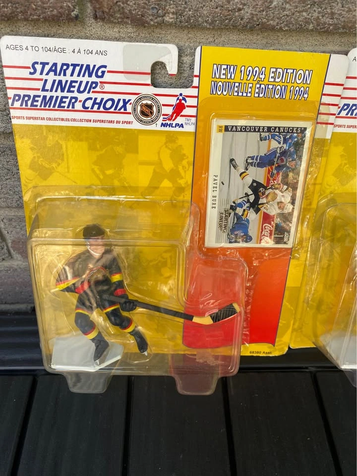 1994 Kenner Starting Lineup NHL Pavel Bure & Brian Leetch Lot - photo 2