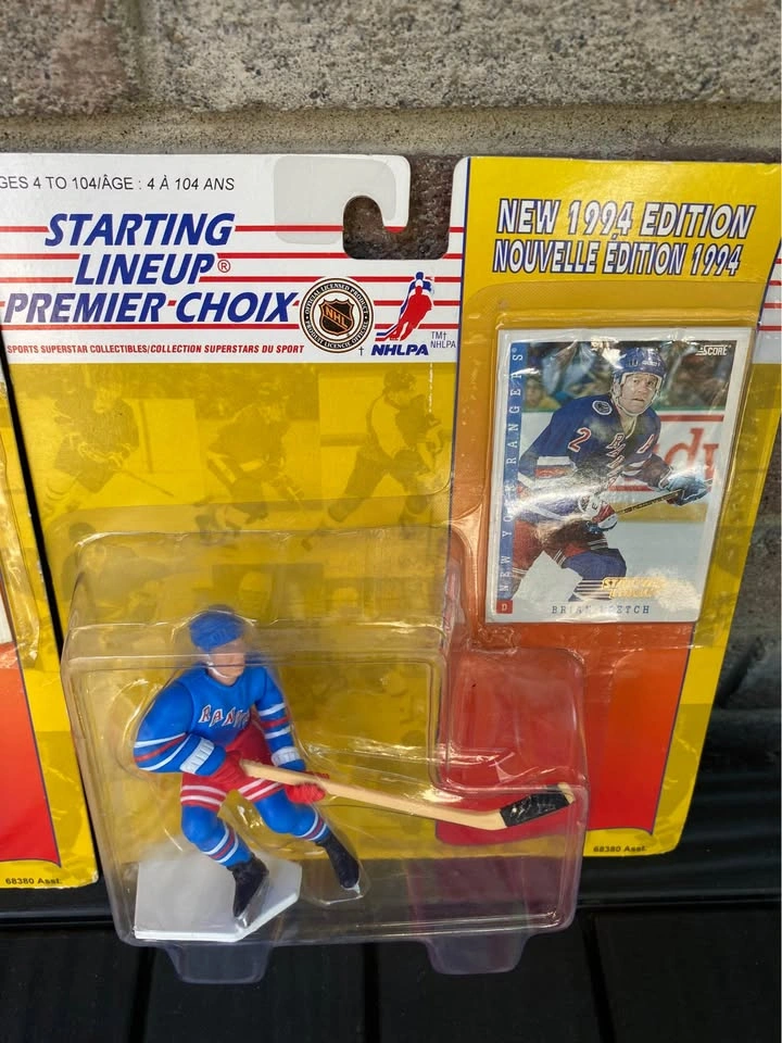 1994 Kenner Starting Lineup NHL Pavel Bure & Brian Leetch Lot - photo 3