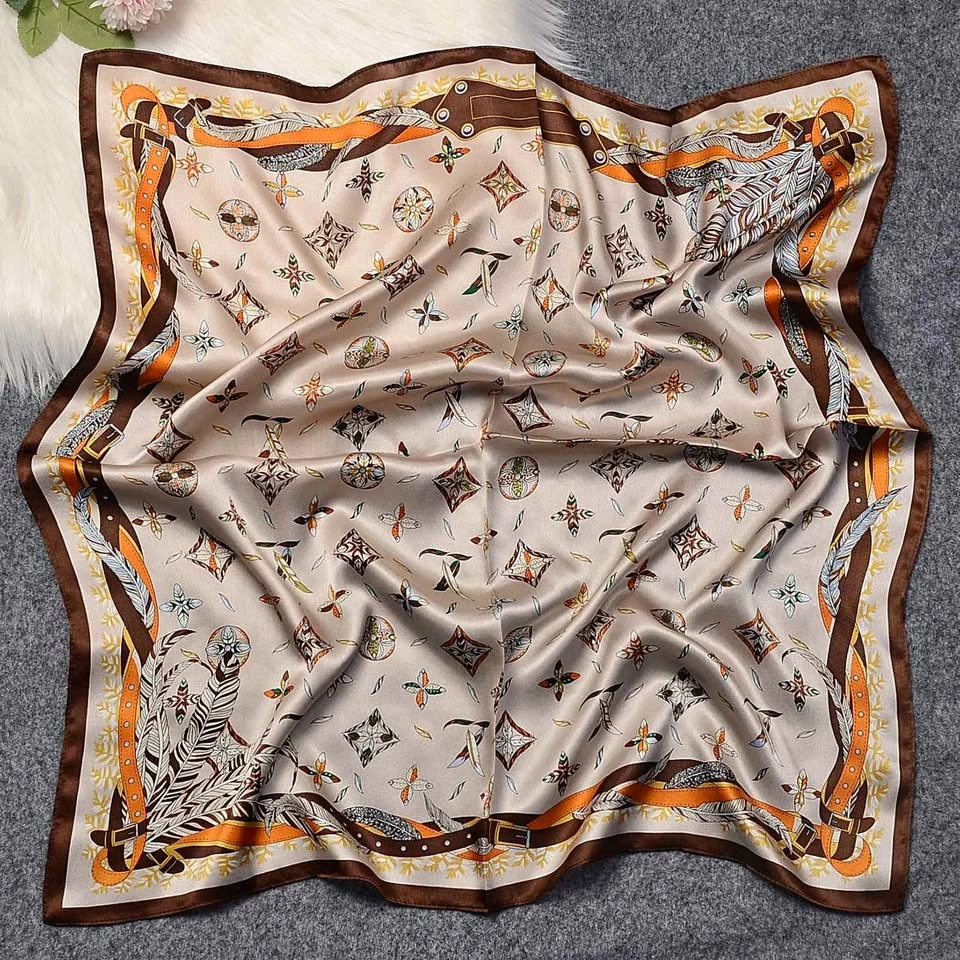 Brand New 100% Mulberry Silk Scarf (68cm x 68cm)