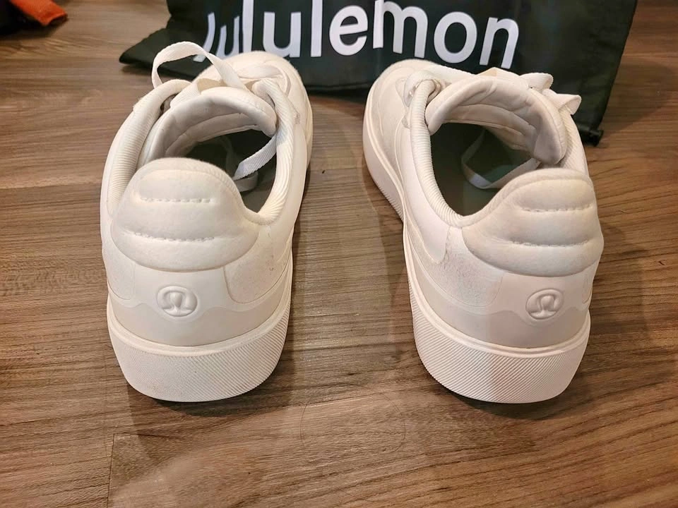 Lululemon sneakers with shoe bag