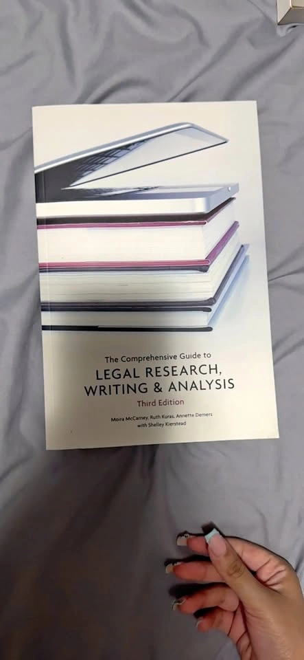 The Comprehensive Guide to Legal Research, Writing & Analysis