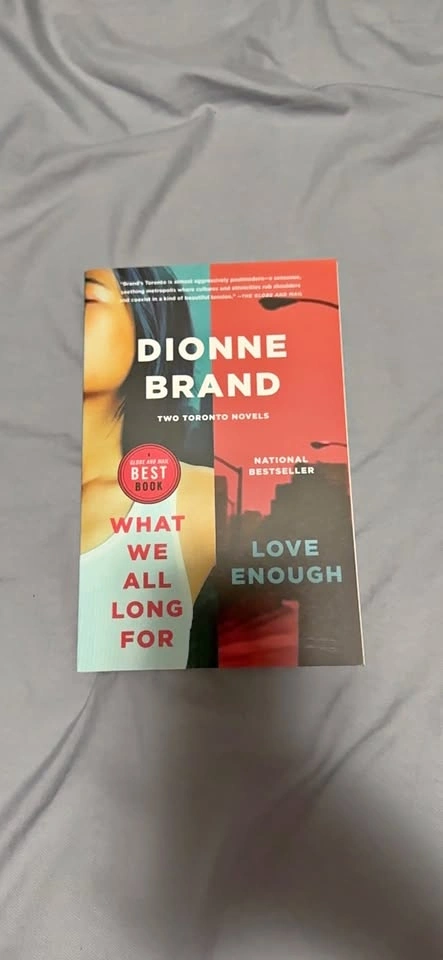 Dionne Brand What We All Long For / Love Enough Book