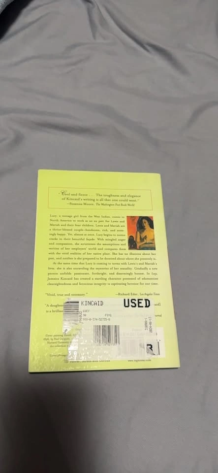 Lucy by Jamaica Kincaid Novel - photo 2