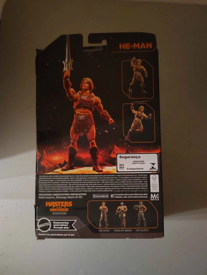 Mattel Masters of the Universe Chronicles He-Man Figure - photo 2