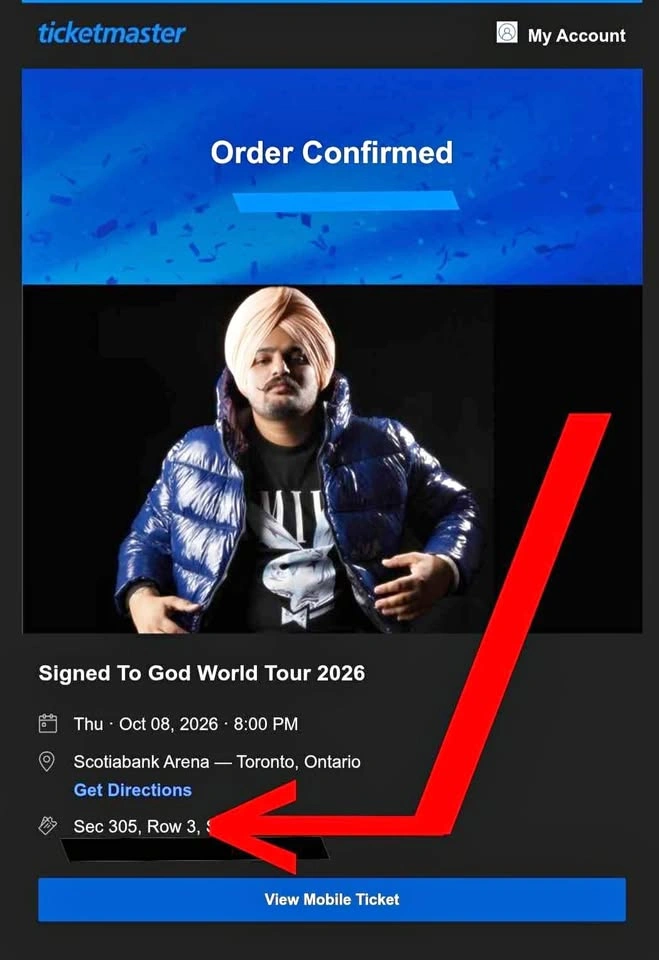 Signed-To-God Tour Ticket
