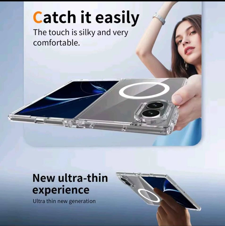 Samsung Galaxy Fold 8 Wide Magnetic Clear Case - photo 4