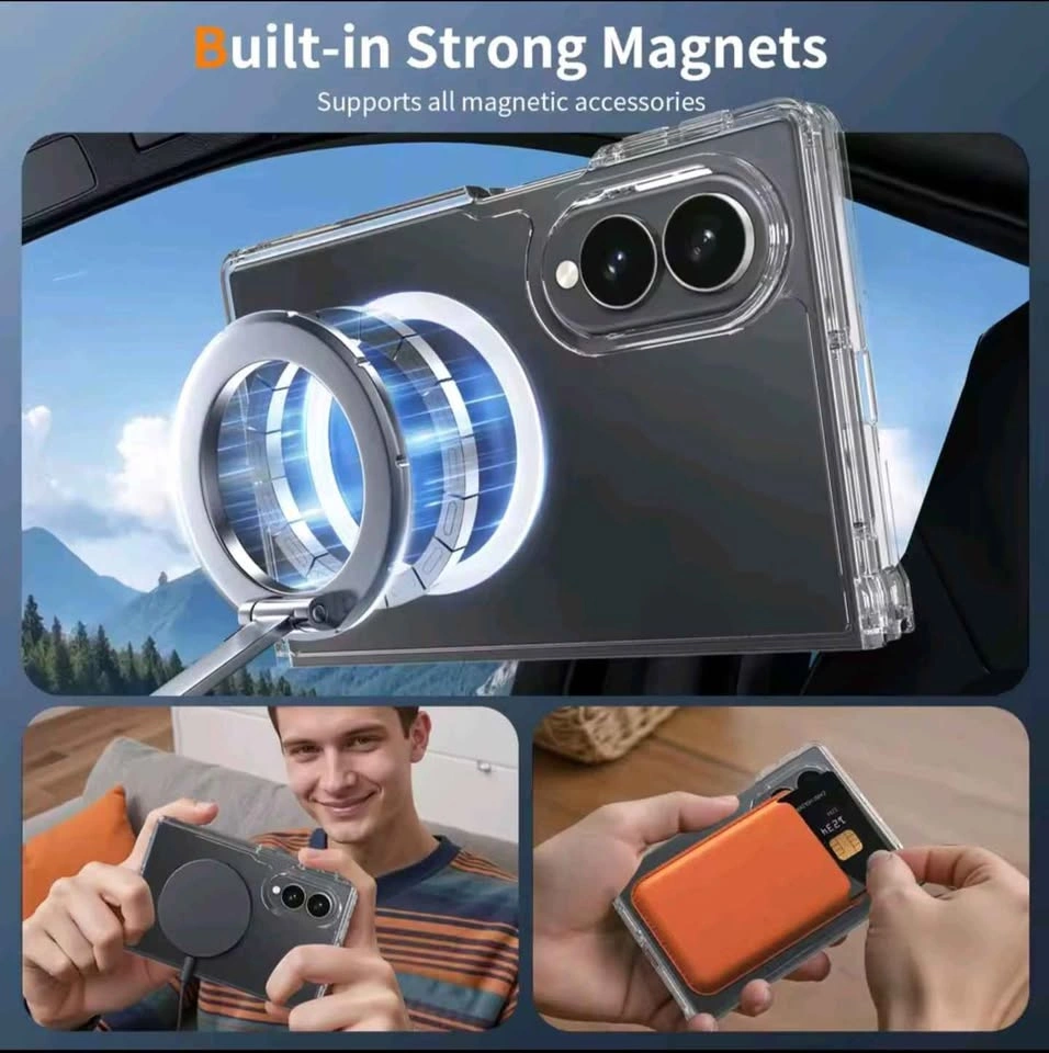 Samsung Galaxy Fold 8 Wide Magnetic Clear Case - photo 5