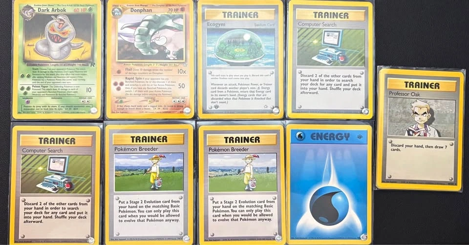 Pokemon Cards - 9 cards total