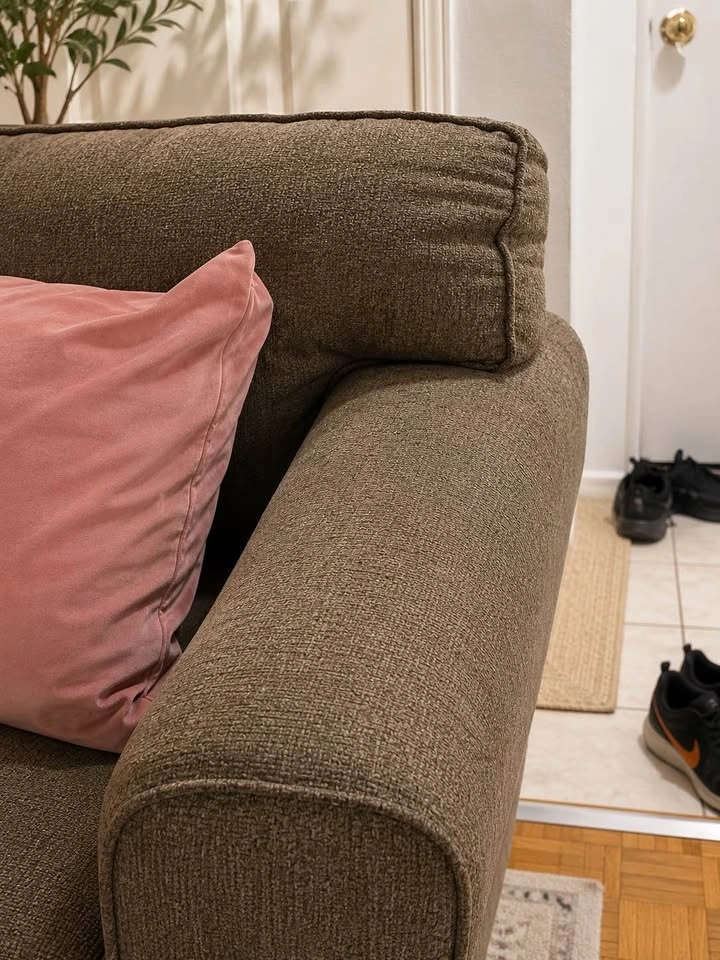 Brown Sofa & Loveseat Set – 2 Pieces - photo 5
