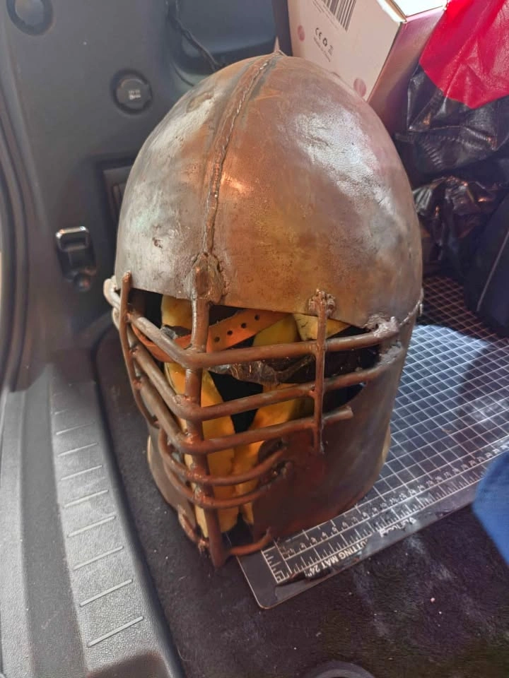 Large custom helmet