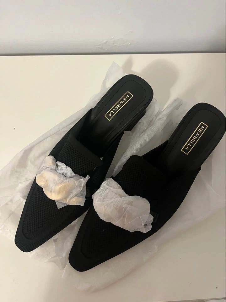 Newbella Black Heels Shoes - photo 2