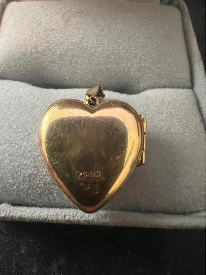 9K Gold heart Pendant - photo 2