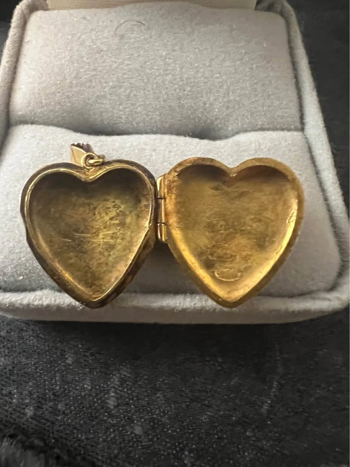 9K Gold heart Pendant - photo 4