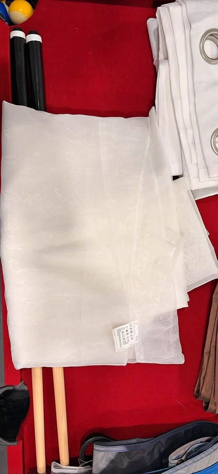 IKEA TERESIA Sheer Curtains, White
