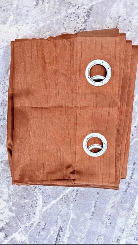 Copper Grommet Curtains