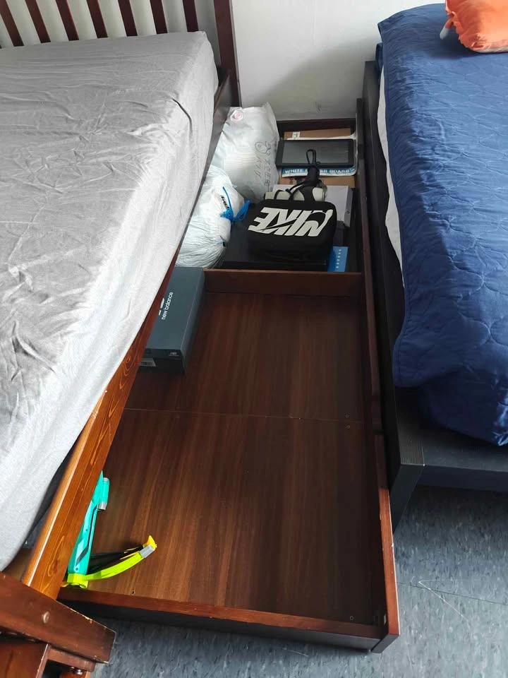 Twin Over Twin Stairway Storage Bunk Bed with Trundle - photo 3