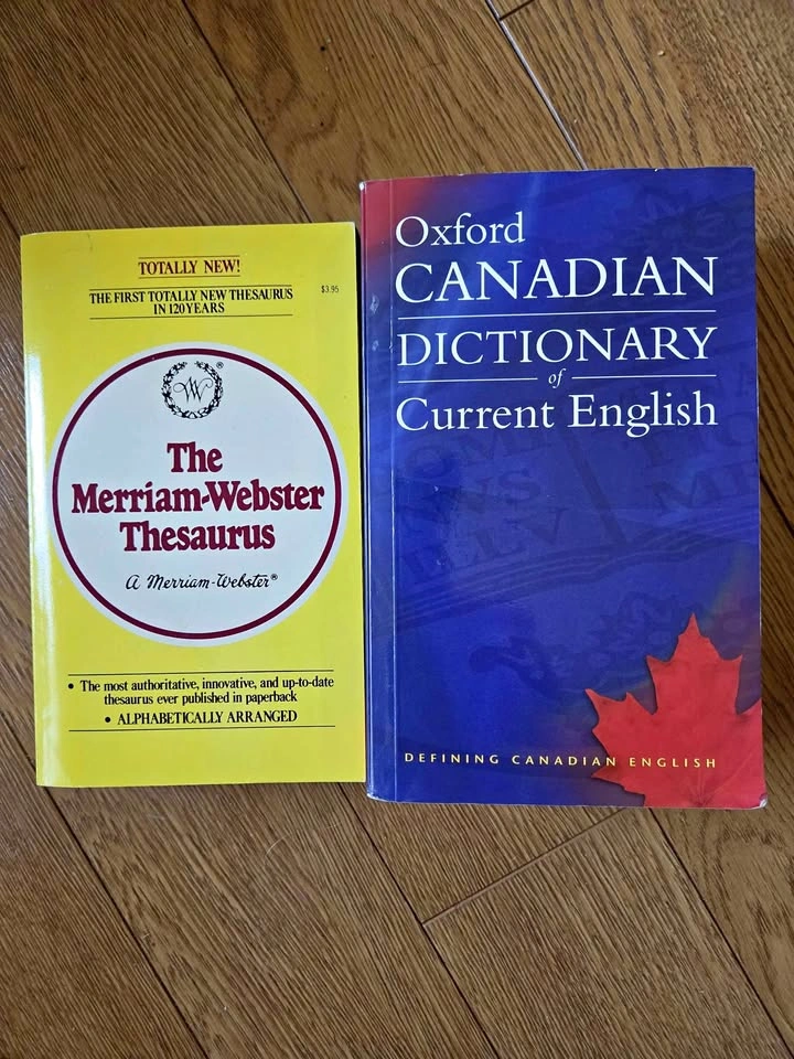 Oxford Canadian Dictionary & MW Thesaurus