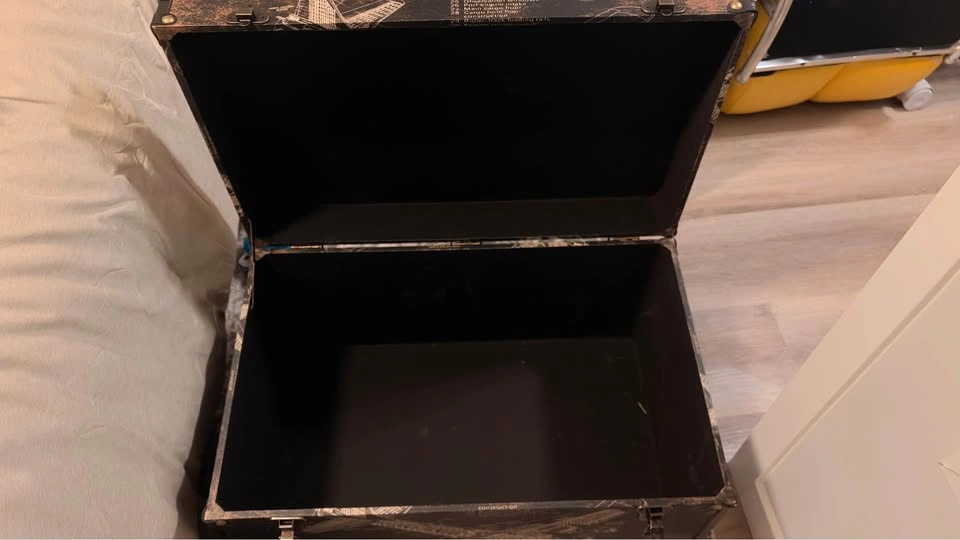 Crate - Airplane Blueprint Storage Trunk - photo 3
