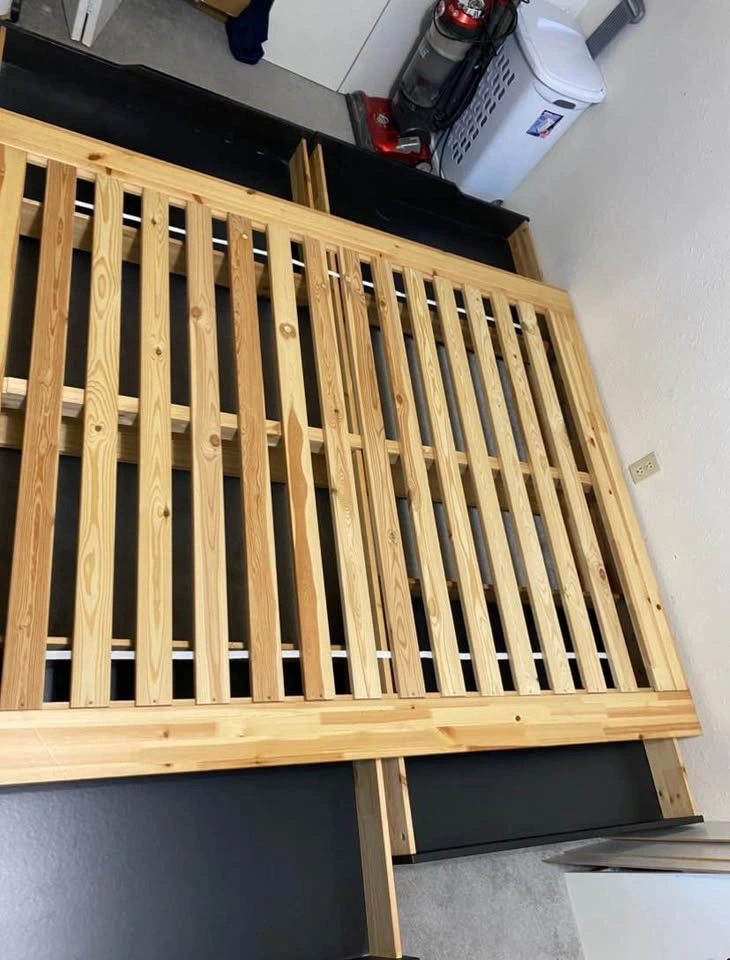 MANDAL queen bed with 4 drawers - photo 3