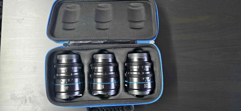 Sirui Nightwalker Lenses (16mm, 35mm, 55mm)