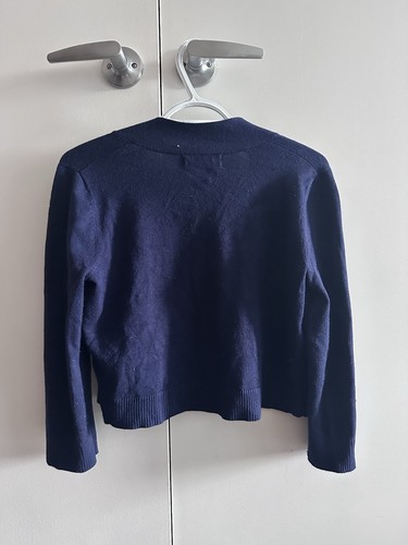 Poète Navy Open Front Knit Cardigan - photo 2
