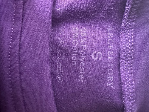 Arcfeetory Purple Long Sleeve Top – Small - photo 3