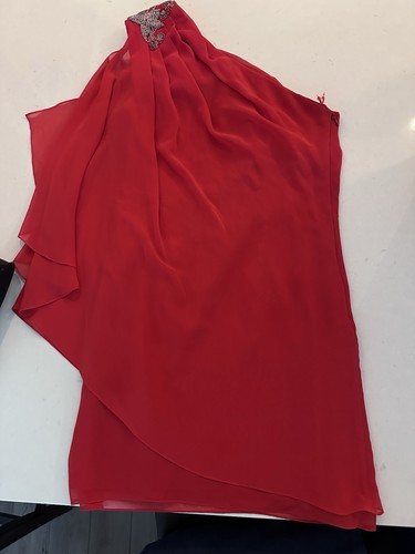 JS Boutique one-shoulder chiffon dress - photo 2