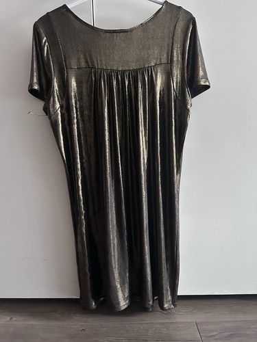A.B.S. Collection Metallic Gold Dress - photo 2