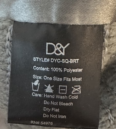 D&Y Silver Sequin Beanie - photo 3