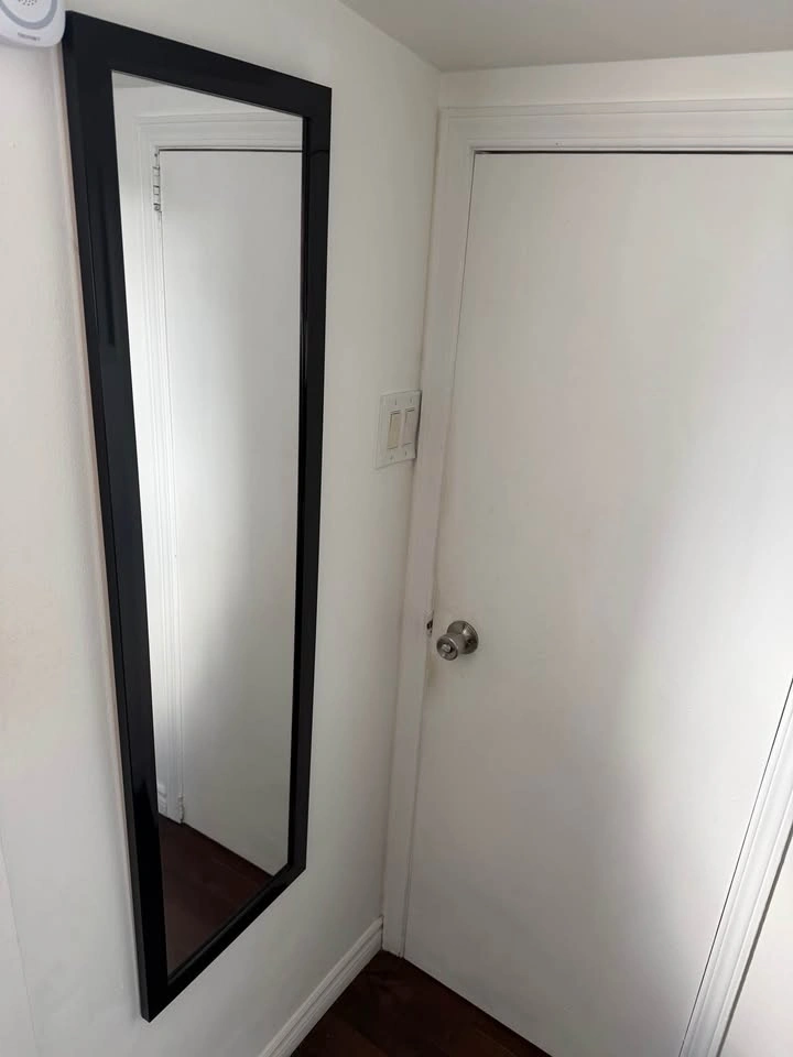 Black Framed Full Length Mirror - photo 2