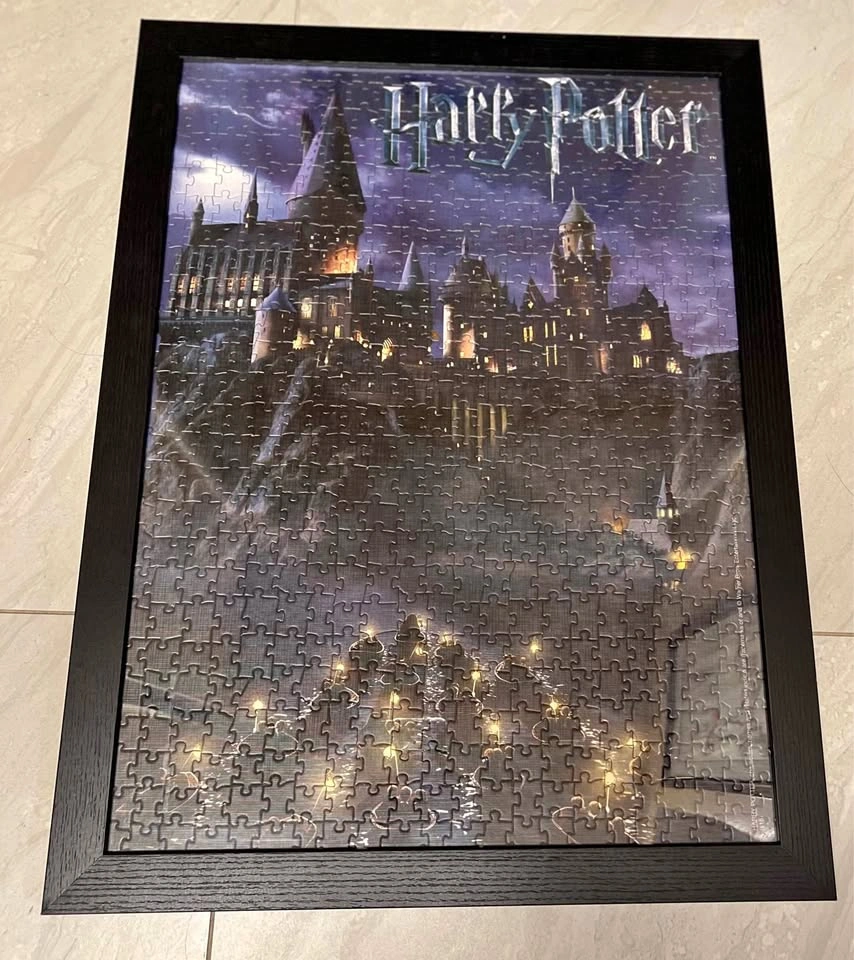 Hogwarts Castle Harry Potter 19x26 Framed Puzzle