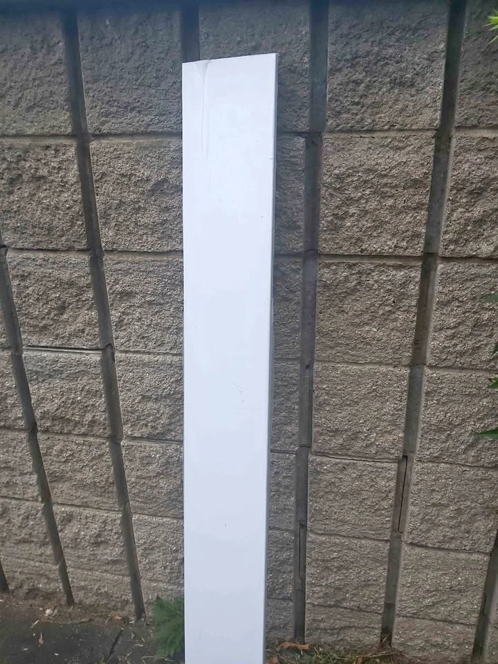 Bathroom shower sill 6" x 52"