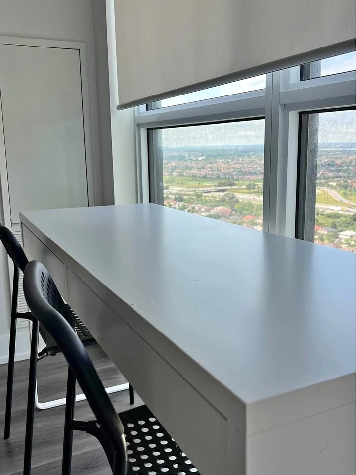 IKEA study table / 4 IKEA chairs