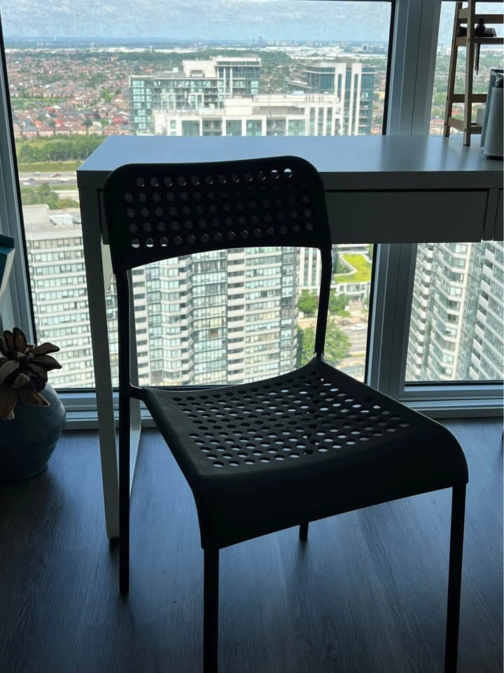 IKEA study table / 4 IKEA chairs - photo 3