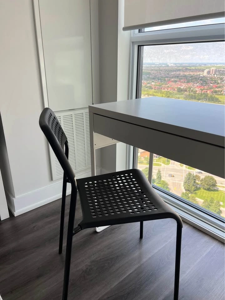 IKEA study table / 4 IKEA chairs - photo 4