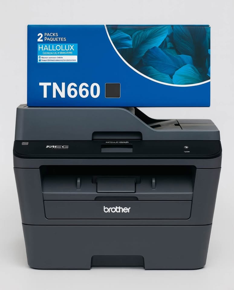Brother MFC-L2720DW Laser Printer + 2 Extra Toners - photo 2