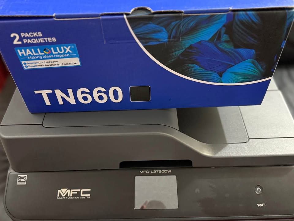 Brother MFC-L2720DW Laser Printer + 2 Extra Toners - photo 3
