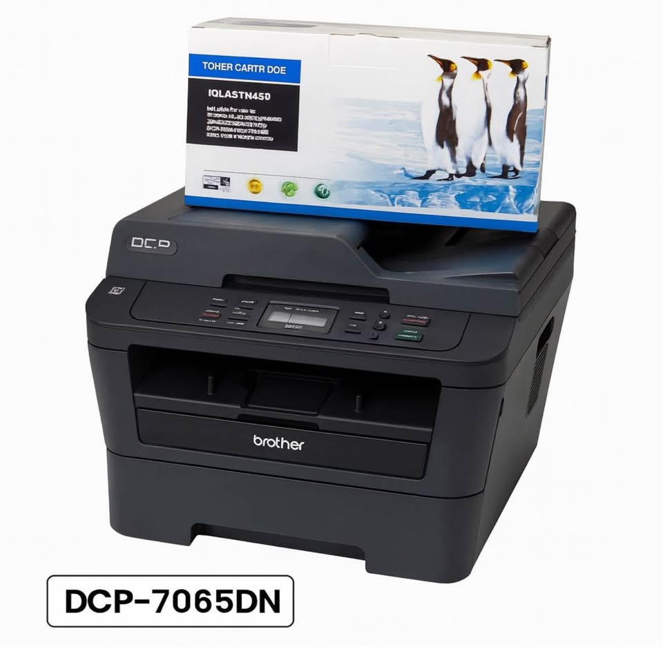 Brother DCP-7065DN Laser Multifunction Printer + Extra Toner - photo 2