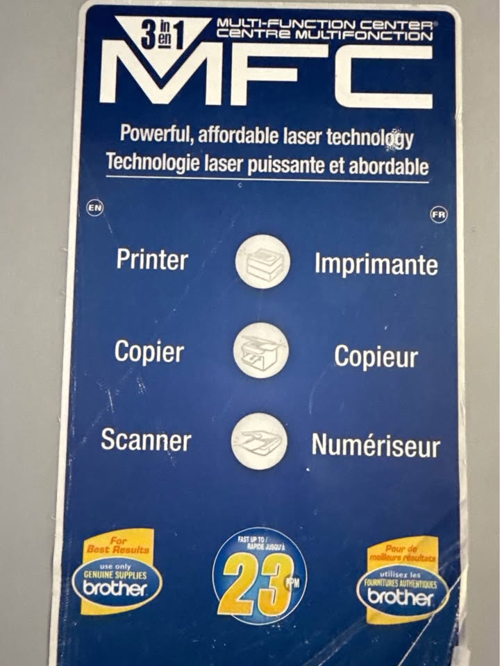 Brother Laser Printer + 2 Extra Toner (Great Deal!) - photo 3