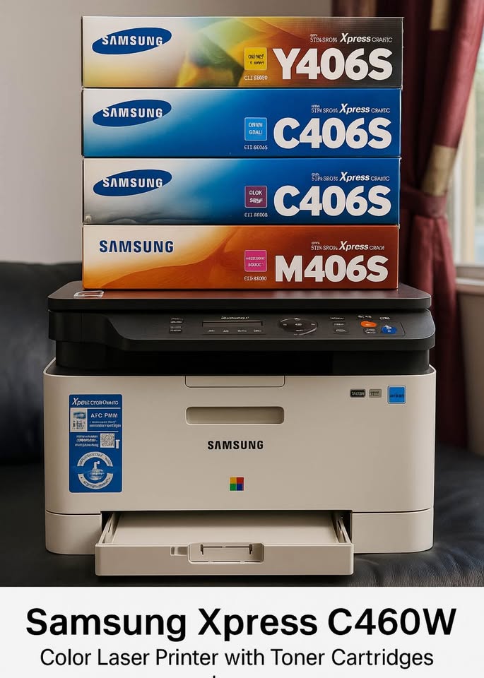 For Sale: Samsung Xpress C460W Color Laser Printer - photo 2