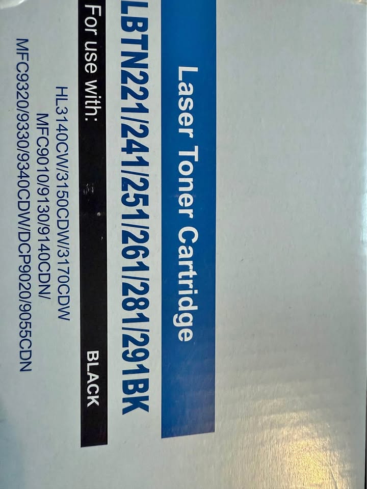 Brother Compatible Black Laser Toner Cartridge