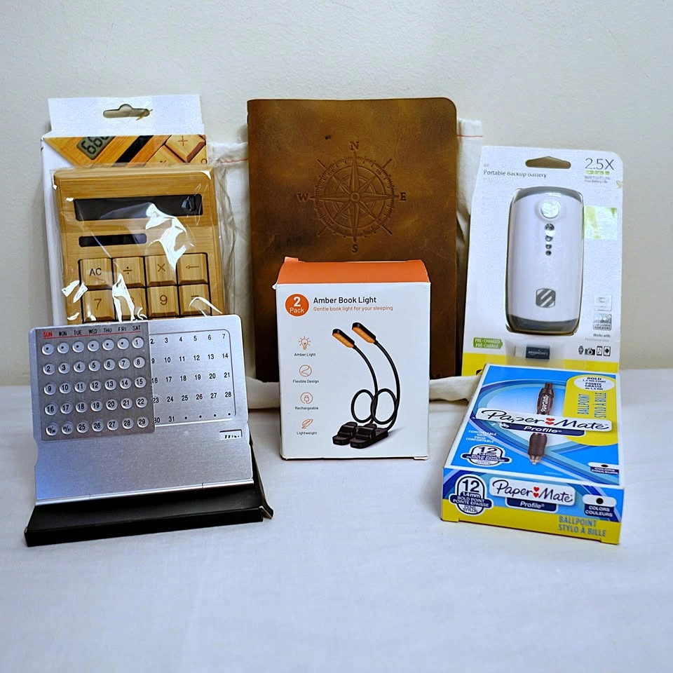 NEW 7-Piece $120+ Retail Value Back to School Essentials Bundle