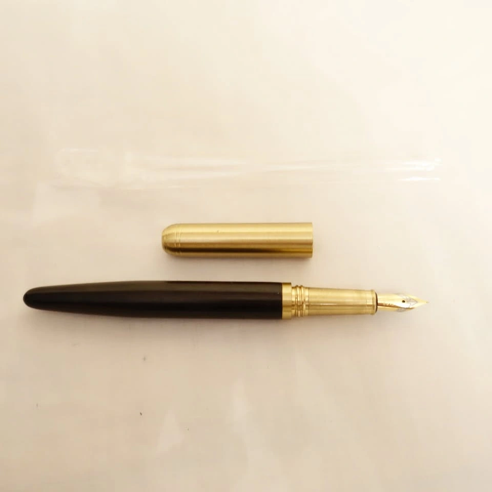 Premium Machined Brass & Turned Wood Fountain Pen - photo 3
