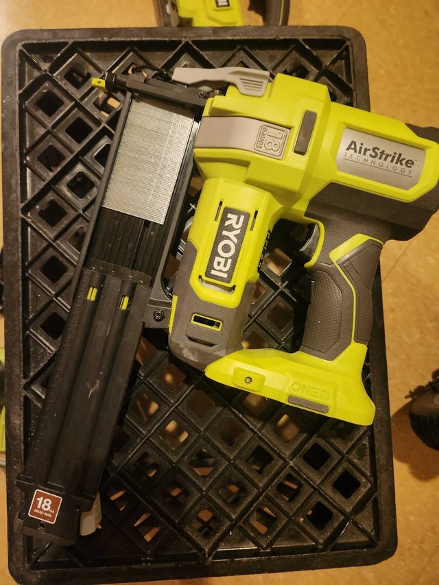 Ryobi 18V ONE+ AirStrike 18-Gauge Brad Nailer - photo 3