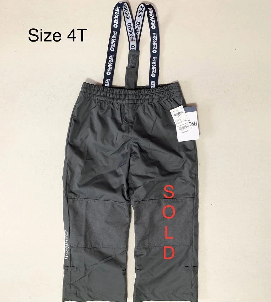 Oshkosh Kids Snow Pants Size 2T Boys/Girls Winter Pants NEW - photo 4