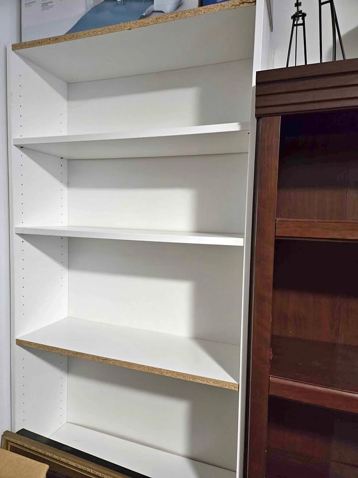 White IKEA BILLY Bookcase