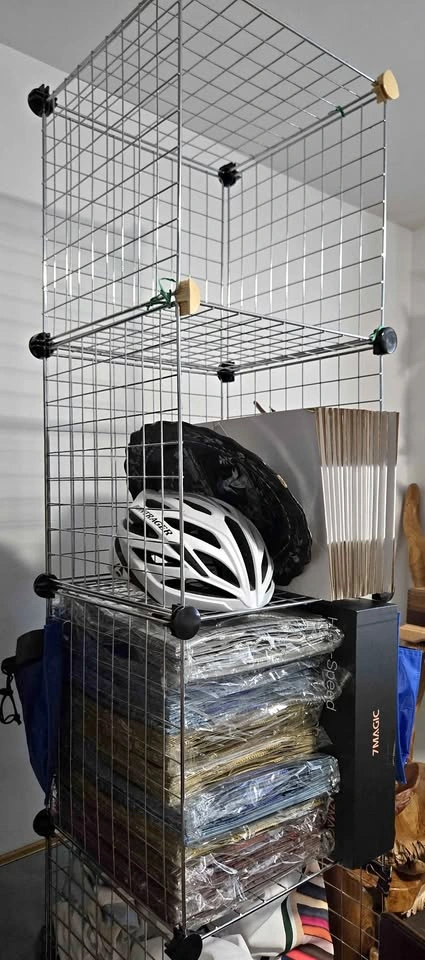 Modular Wire Grid Storage Cubes