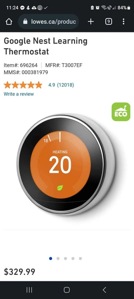 BRAND NEW Nest thermostat. SEALED!!! - photo 3