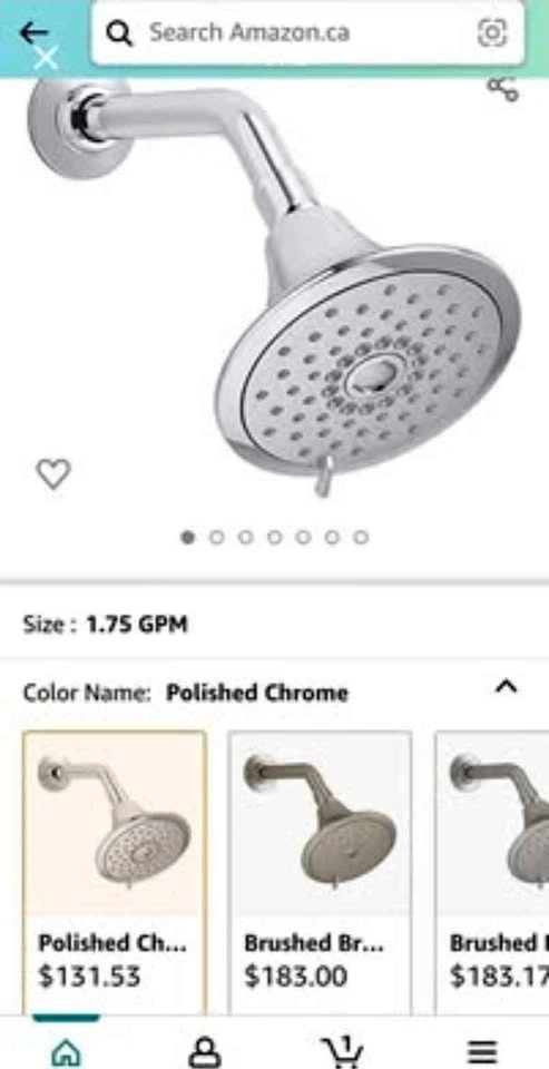 BRAND NEW Kohler SHOWERHEAD SEALED